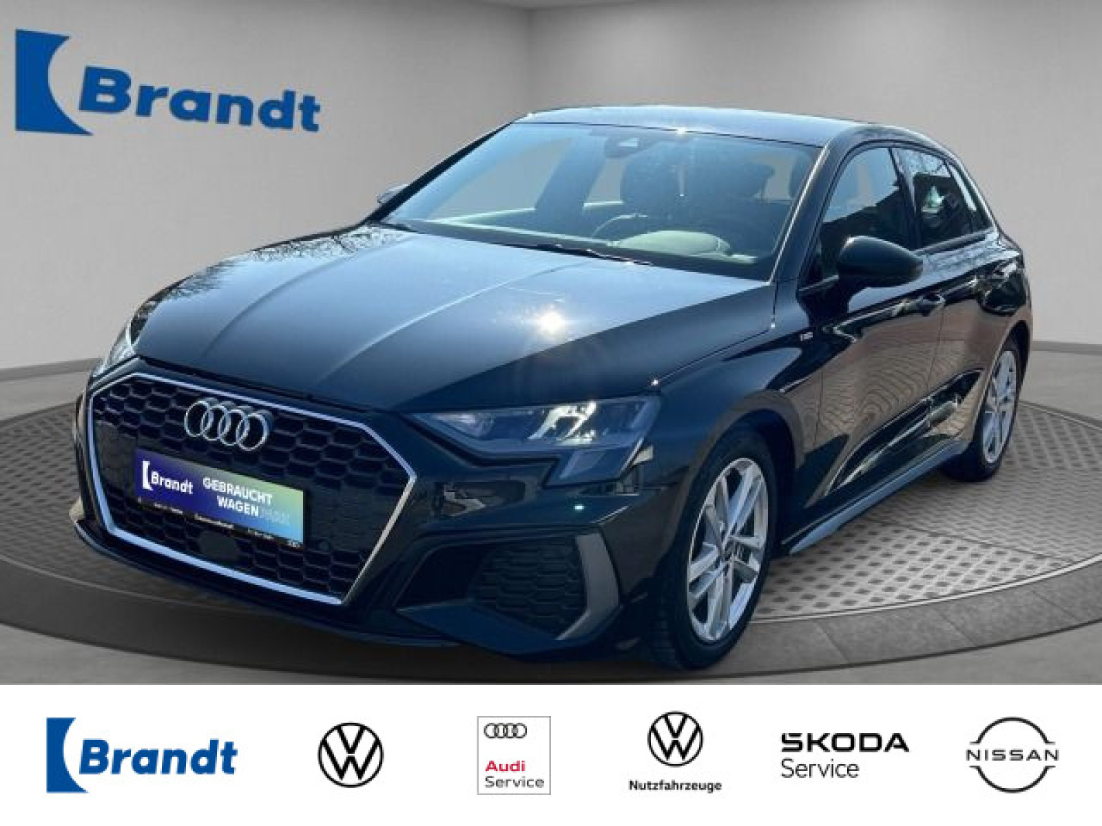 A3 Sportback 35 TDI S-LINE+S-TRONIC+LED+NAVI+ACC+PDC HI