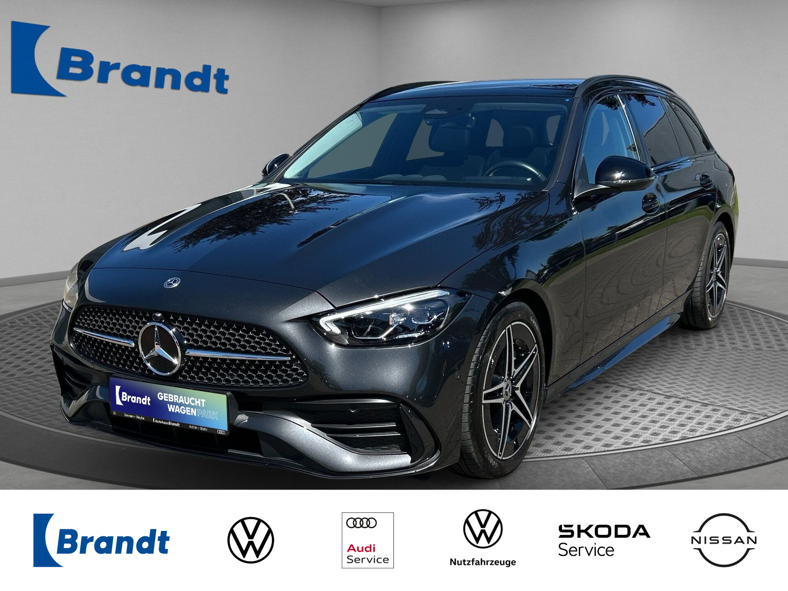 C 180 T AMG Line AUTOM.+LED+PANO+MBUX NAVI+PDC