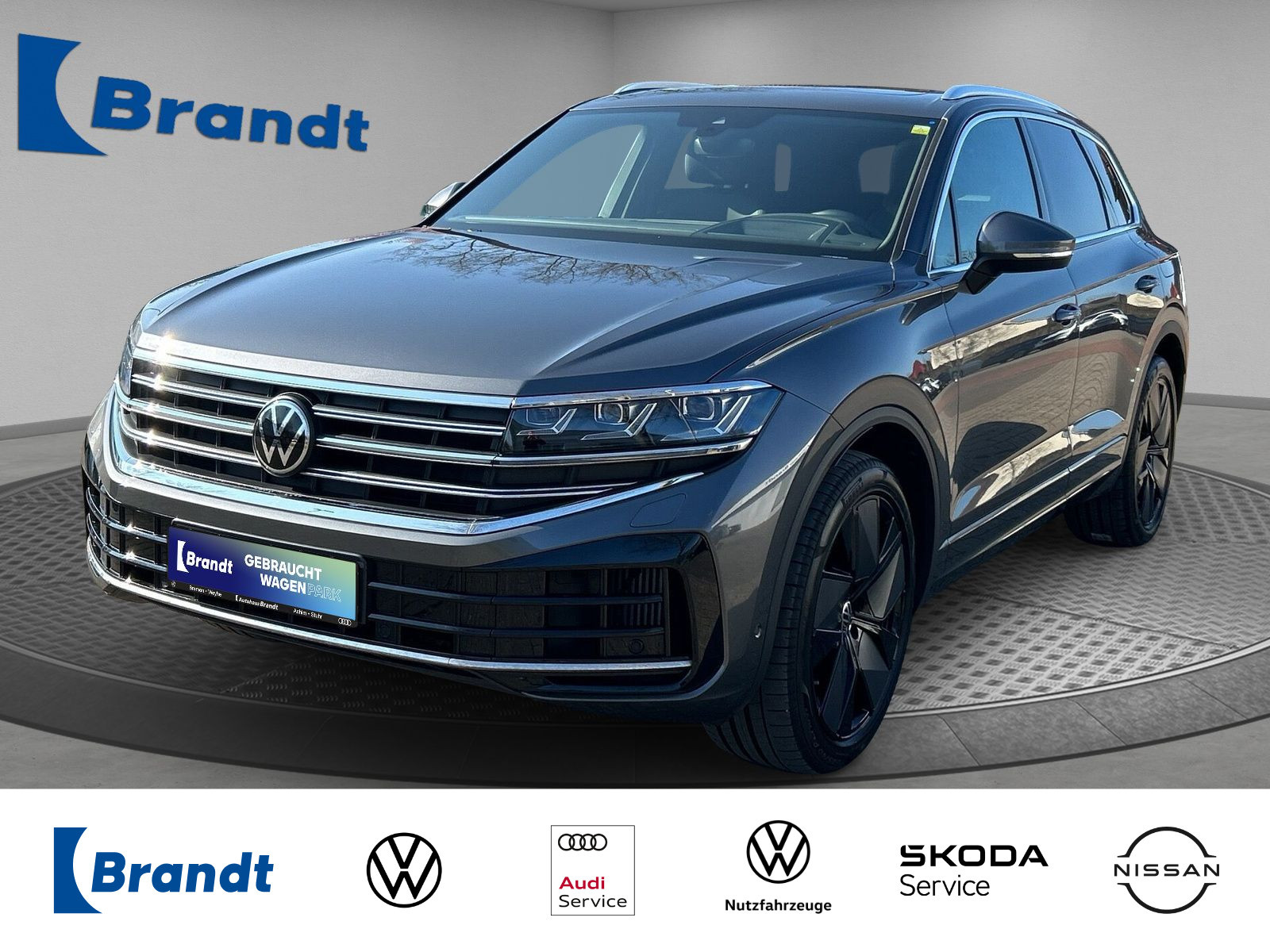 Touareg 3.0 TSI eHybrid Elegance 4M+MATRIX+LEDER+HUD+PANO+NAVI+ACC+PDC+KAMERA+AHK